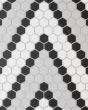 Le Cafe Design 8 Matte Glazed Porcelain 1"x1" Mosaic Deco Tile