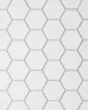 Le Cafe White Matte Porcelain 2"x2" Hexagon Mosaic Tile