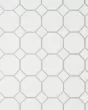 Le Cafe White Matte Porcelain Octagon Mosaic Tile