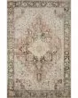 Lenna LEA-03 Rust/Charcoal Area Rug
