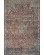 Lenna LEA-04 Brick/Sky Area Rug
