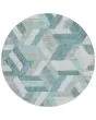 Lorenzo LN1 Teal Area Rug