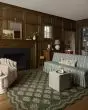 Lisette LST-01 Forest/Oatmeal Area Rug