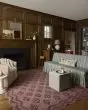 Lisette LST-01 Plum/Dark Plum Area Rug