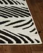 Lucia 2770 Black/White Folia Area Rug