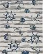 Lucia 2775 Ivory Seashore Area Rug
