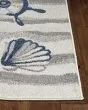 Lucia 2775 Ivory Seashore Area Rug