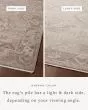 Lyra LYR-01 Blush/Dove Area Rug