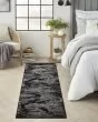 Ma30 Star SMR02 Black Ivory Area Rug