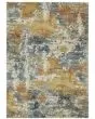 Malibu mal05 Blue/Gold Area Rug
