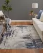 Mandana 39LZF Ivory/Blue Area Rug