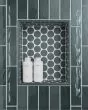 Marin Midnight Tide Matte Porcelain 2" Penny Mosaic Tile