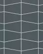 Marin Midnight Tide Matte Porcelain Trapezoid Mosaic Tile