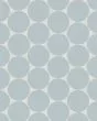 Marin Misty Blue Matte Porcelain 2" Penny Mosaic Tile