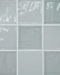 Marin Misty Blue Glossy Glazed Ceramic 4"x4" Wall Tile
