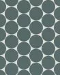 Marin Ocean Teal Matte Porcelain 2" Penny Mosaic Tile