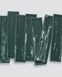 Marin Ocean Teal Glossy Glazed Ceramic 2.5"x10" Wall Tile