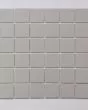 Marin Pebble Grey Matte Porcelain 2" Square Mosaic Tile