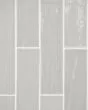 Marin Pebble Grey Glossy Glazed Ceramic 2.5"x10" Wall Tile