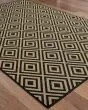Marina 2335k Black/Tan Area Rug