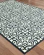 Marina 5927b Ivory/Navy Area Rug