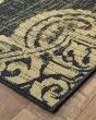 Marina 5929k Black/Tan Area Rug