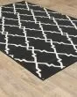Marina 7763k Black/Ivory Area Rug