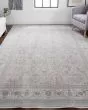 Marquette 3761F Taupe/Silver/Blue Rug