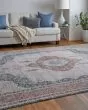 Marquette 39GRF Gray/Red/Blue Area Rug
