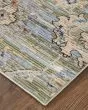Melrose 39P3F Green/Ivory/Blue Rug