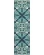 Meridian 2206b Blue/Green Area Rug