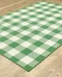 Meridian 2598g Green/Ivory Area Rug
