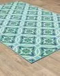 Meridian 5868l Blue/Green Area Rug