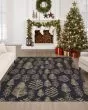 Merry & Bright MY21 Black Area Rug