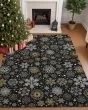 Merry & Bright MY25 Black Area Rug