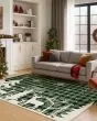 Merry & Bright MY26 Green Area Rug