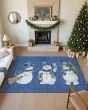 Merry & Bright MY28 Navy Area Rug