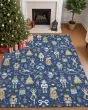 Merry & Bright MY29 Navy Area Rug