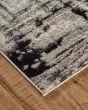 Micah 3339F Black/White/Gray Rug