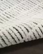 Modern Comfort MNC03 Ivory Black Area Rug