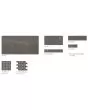 Modern Slate Taupe Porcelain Tile