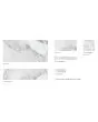 Montecello White Stone Porcelain Marble Tile
