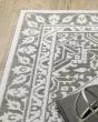 Montecito 1101w Grey/White Area Rug