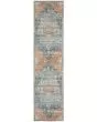 Myers Park myp03 Rust/Blue Area Rug