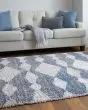 Mynka 39IFF Ivory/Gray/Blue Area Rug
