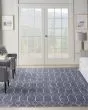 New Concept Washables SR107 Navy Area Rug