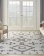 New Concept Washables SR108 Ivory Multicolor Area Rug