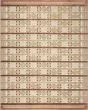 Nordic NRC06 Rust 4'x6' Area Rug