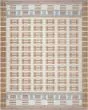 Nordic NRC16 Ivory Rust 4'x6' Area Rug