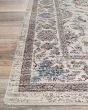 Nostalgia Persian Tabriz Antique Cream Area Rug